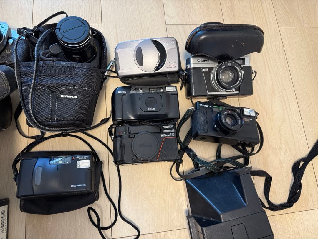 遺品整理　カメラセット