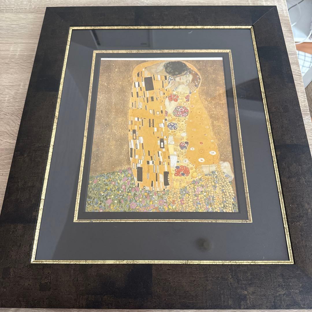 クリムト　接吻