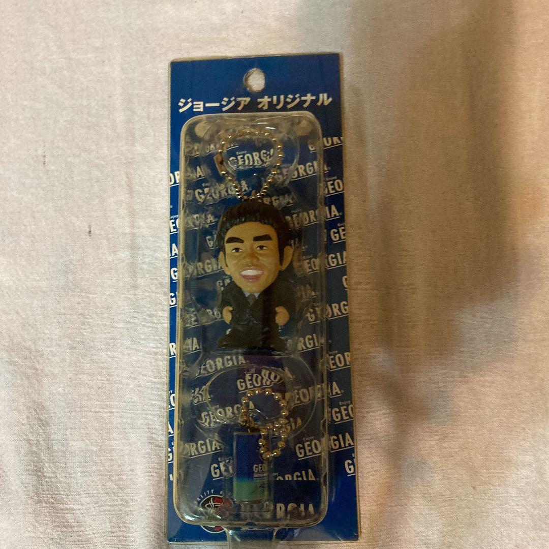 ジョージア　浜田雅功　ダウンタウン　キーホルダー　フィギュア　新品未使用