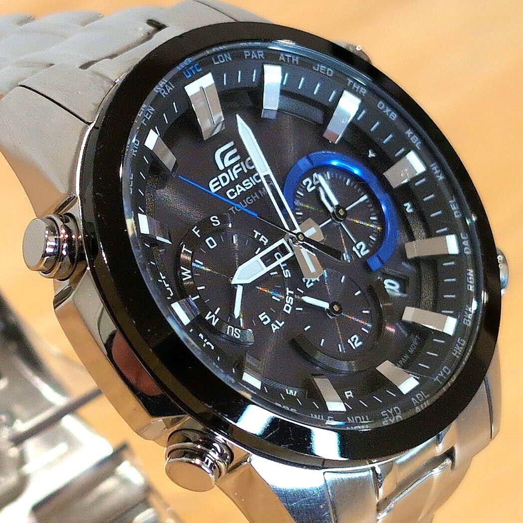 CASIO EDIFICE　EQW-T630J　ソーラー・電波時計