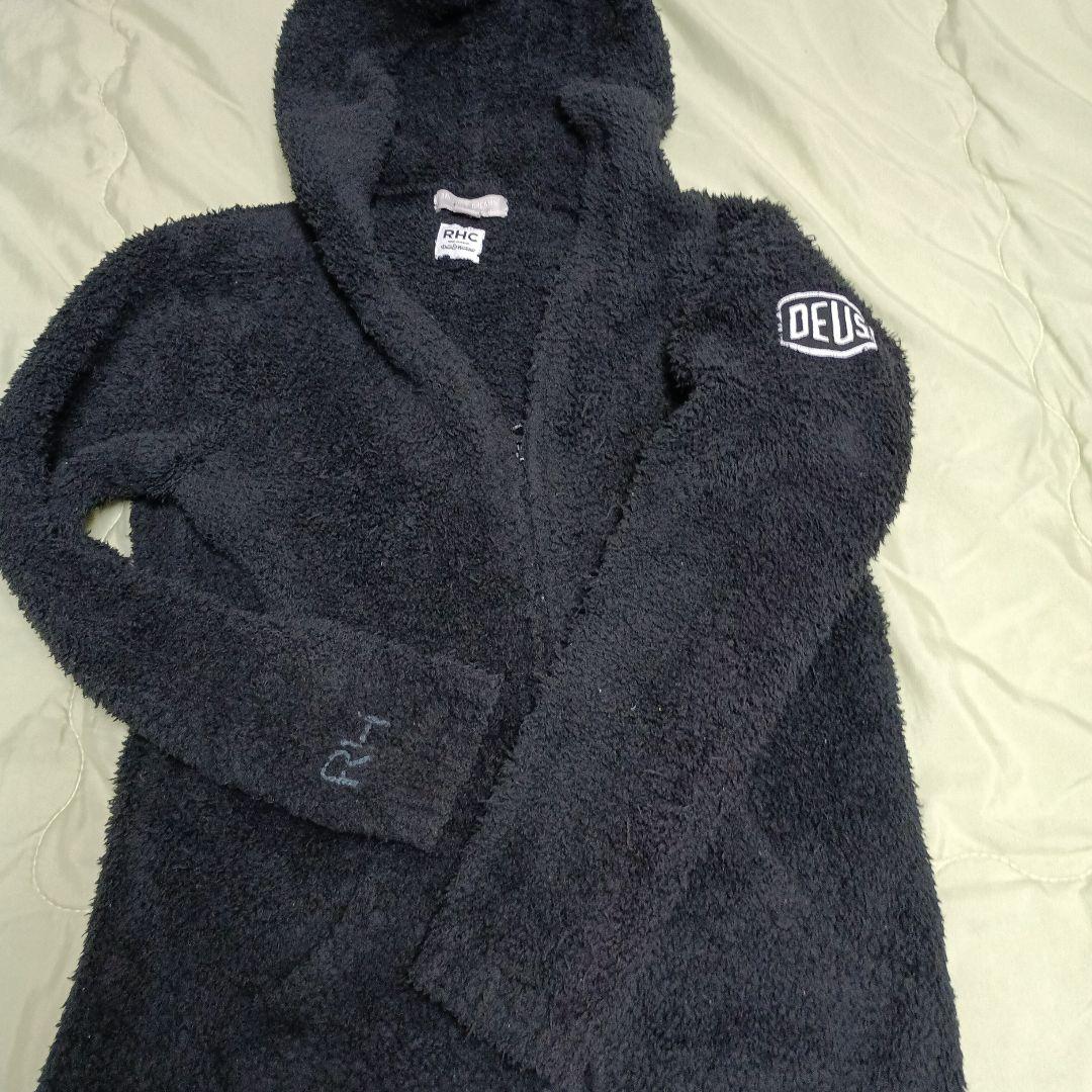 レア！　ロンハーマン×ベアフット×デウス　トリプルコラボパーカー　Mサイズ