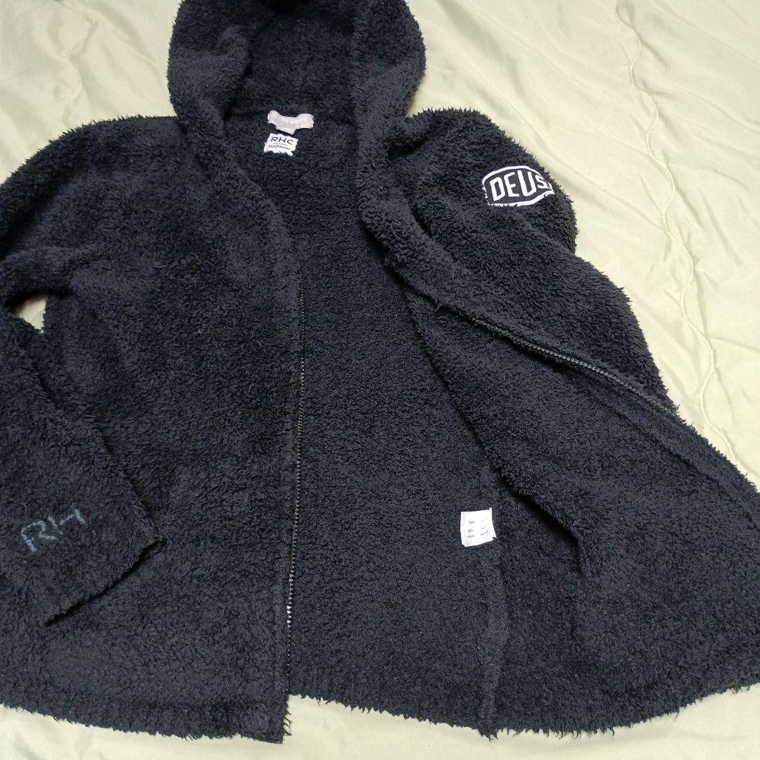 レア！　ロンハーマン×ベアフット×デウス　トリプルコラボパーカー　Mサイズ