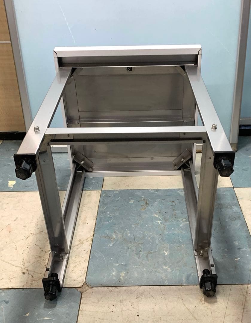 業務用四方架台 ガス台 作業台 高さ640㎜×幅450㎜×奥行450㎜