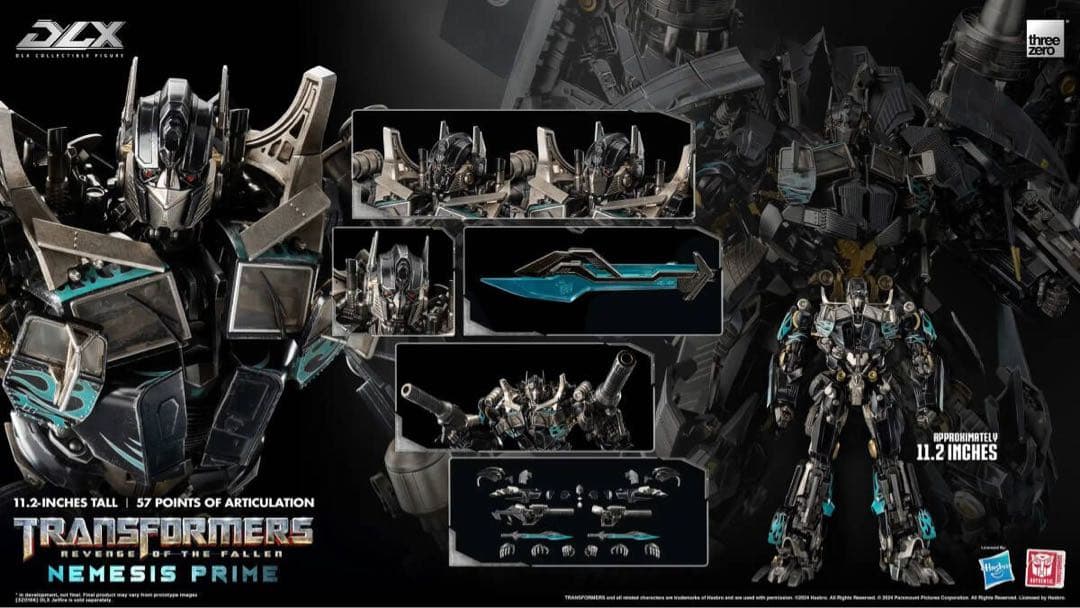 スリーゼロ3Z0714 DLXトランスフォーマー リベンジ ネメシスプライム限定