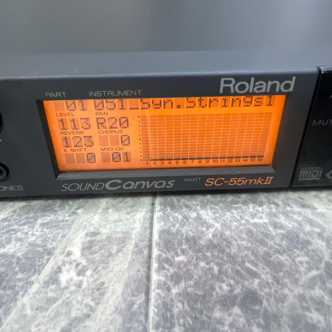 Roland ローランド SC-55mkII 音源モジュール ジャンク