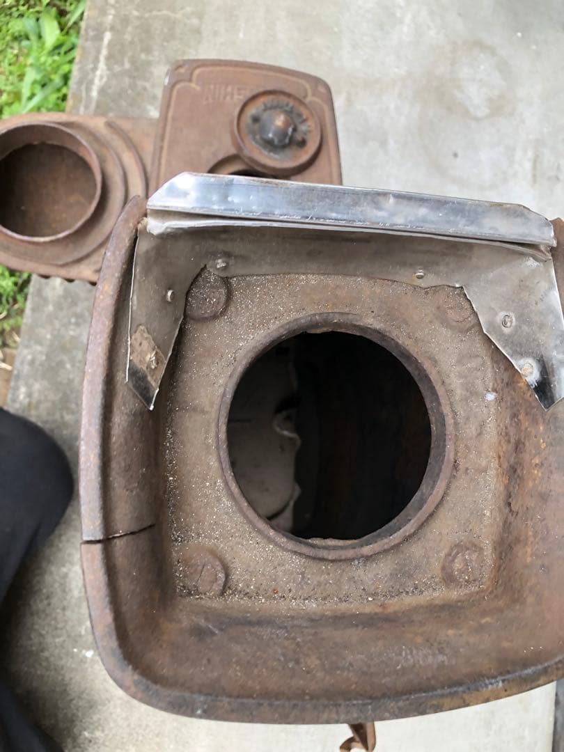 ヤクシン 石炭 薪 ストーブ レトロ YAKUSHIN