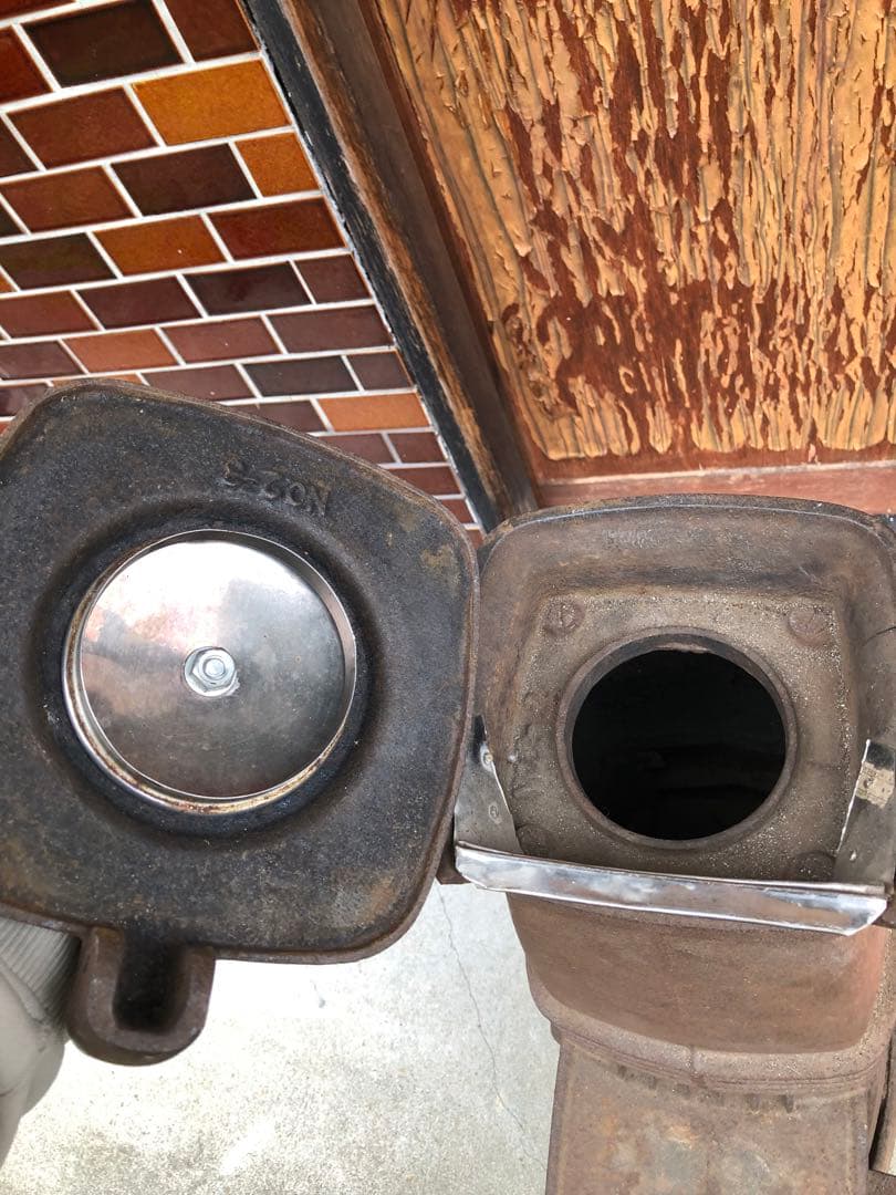 ヤクシン 石炭 薪 ストーブ レトロ YAKUSHIN