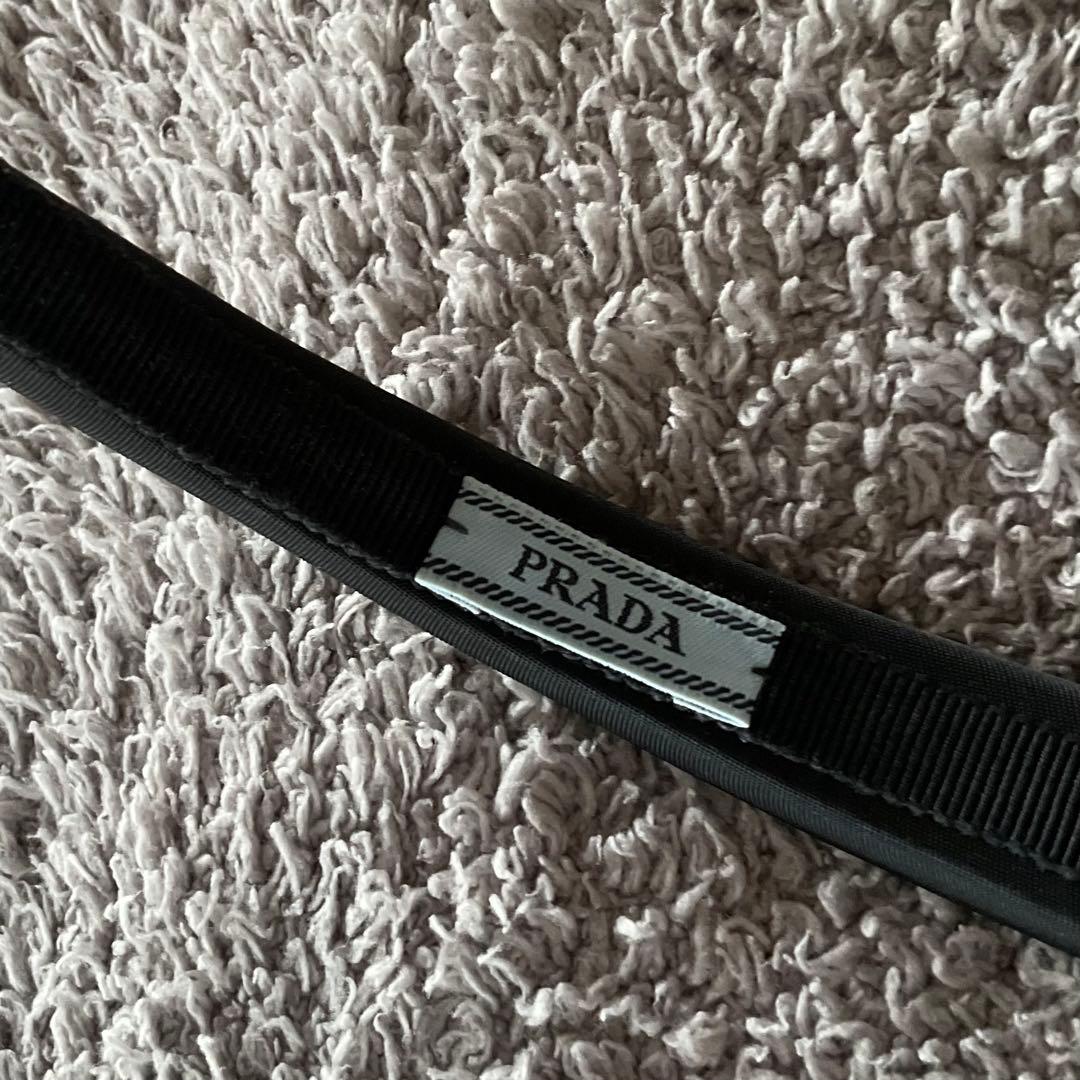 【新品✨✨】PRADA Re-Nylonブラック ヘアバンド