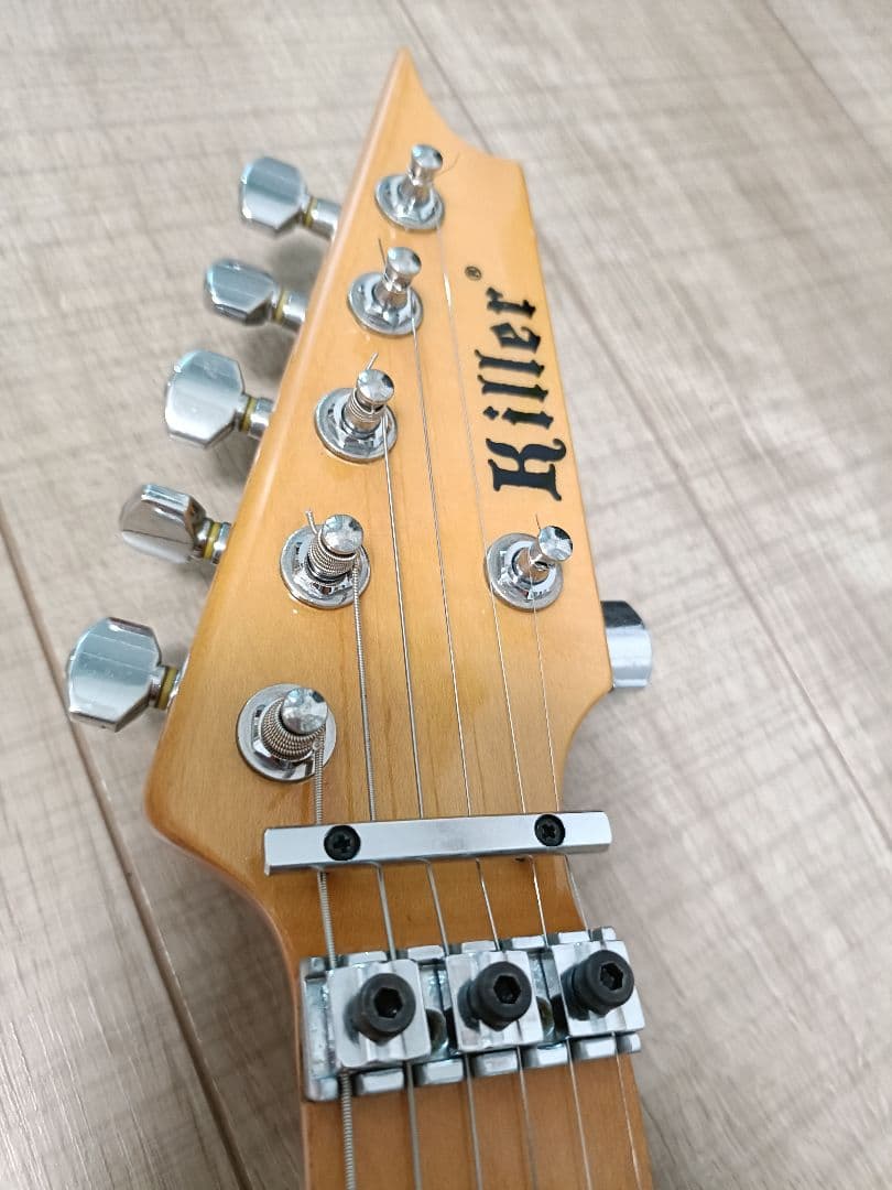 値下げ！Killerギターパイレーツ　ヒッコリーブラウン　 ダンカンpu　高崎晃