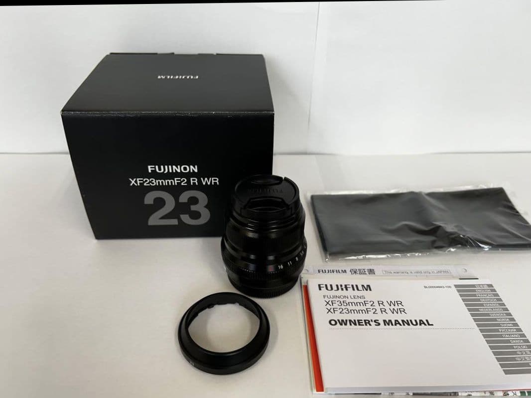 Fujifilm XF 23mm F2 R WR 単焦点レンズ