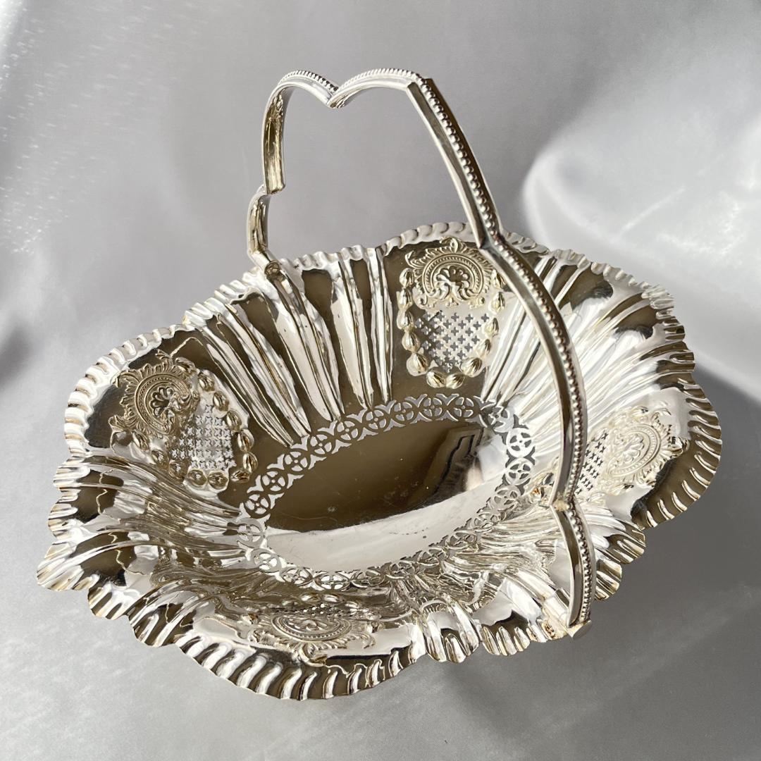 【Cooper Brothers】 ビクトリアンのフルーツスタンド バスケット