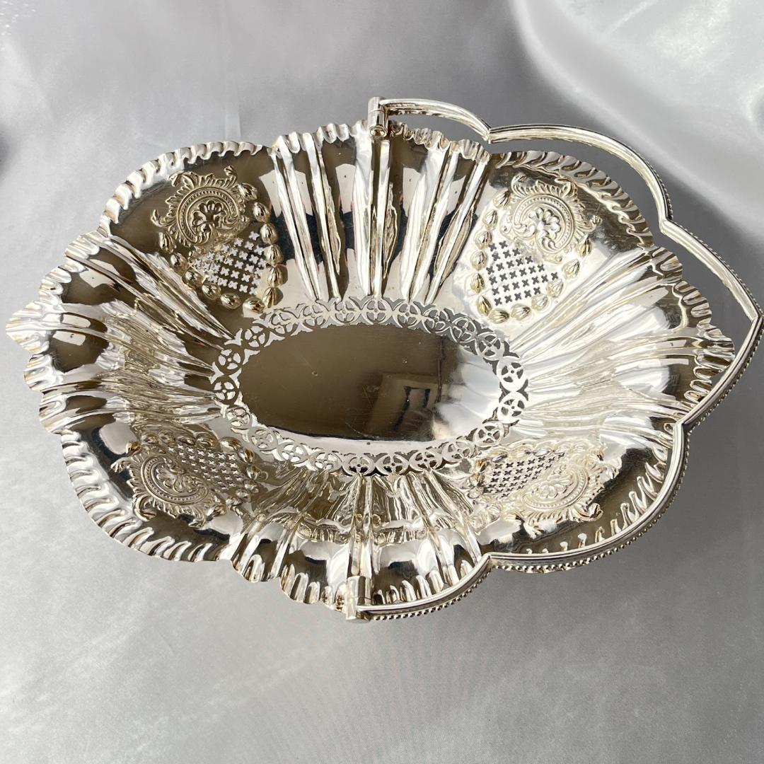 【Cooper Brothers】 ビクトリアンのフルーツスタンド バスケット