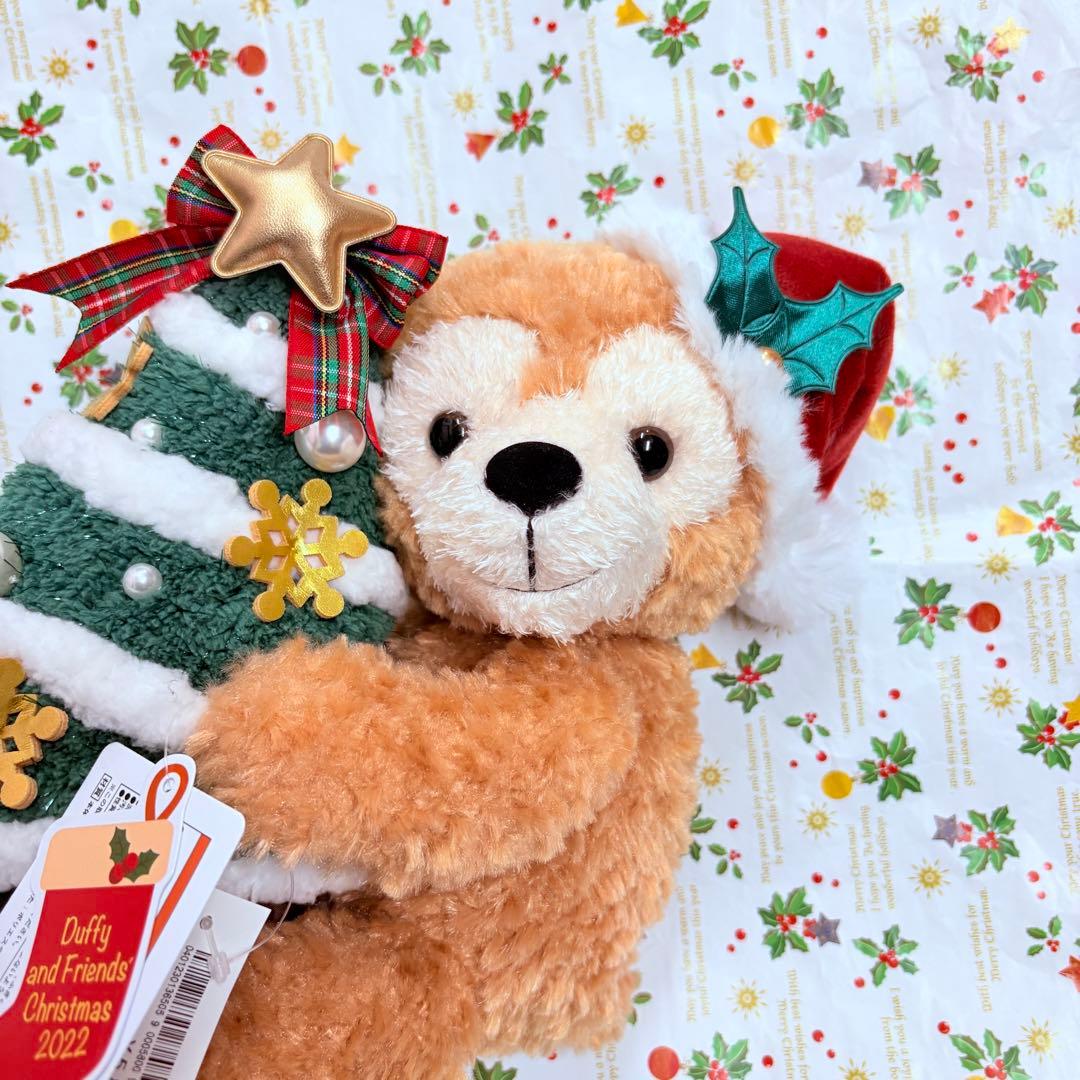 ダッフィー　クリスマスツリー　ぬいぐるみ　新品タグ付き