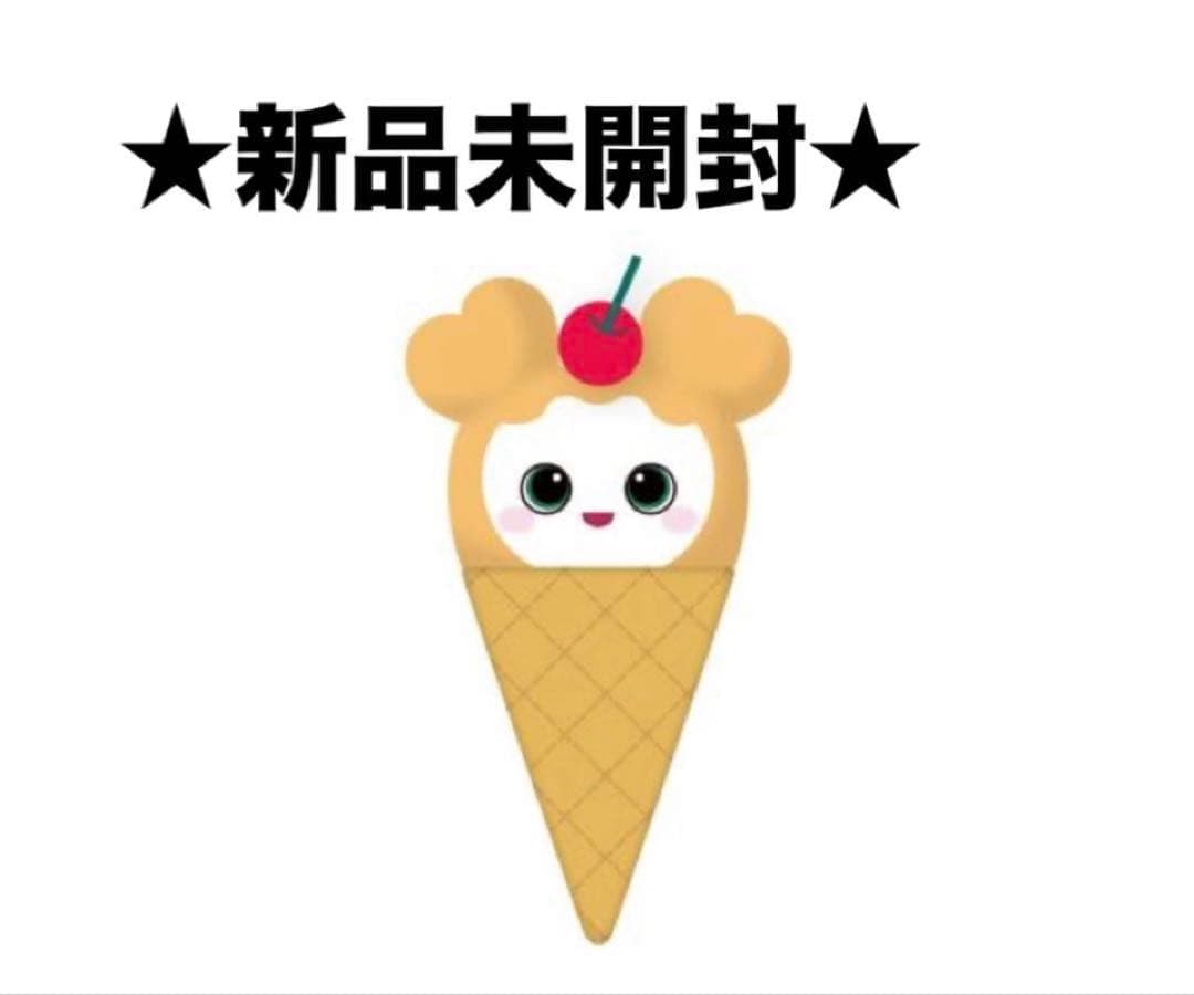 【未開封】TWICE アイスぬいぐるみバッチ ジヒョ(Baby JIVELY)