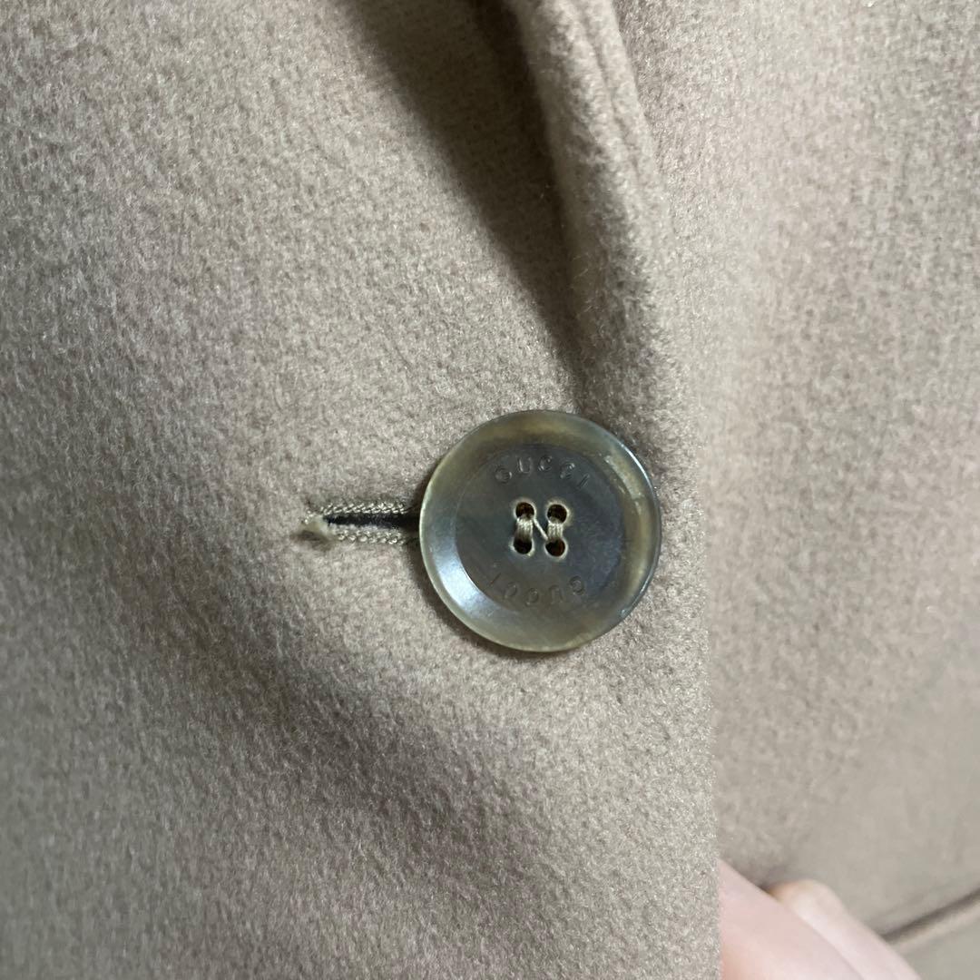 GUCCI ベージュ チェスターコート