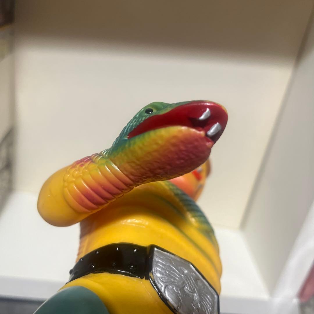 旧バンダイ製 コブラ男 キングサイズ 美品 ソフビ フィギュア 怪人