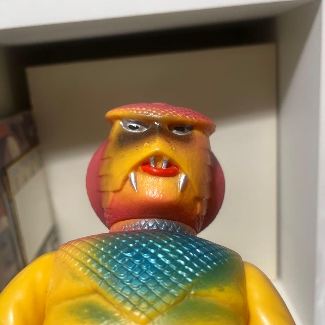 旧バンダイ製 コブラ男 キングサイズ 美品 ソフビ フィギュア 怪人