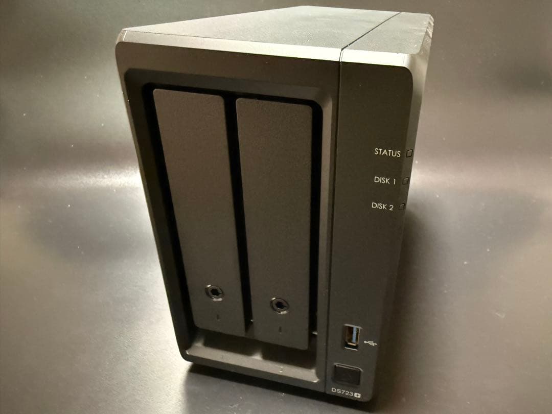 Synology DS723+ 2ベイ NAS