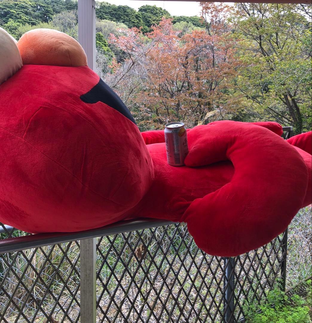 セサミストリート エルモ 超巨大　ぬいぐるみ