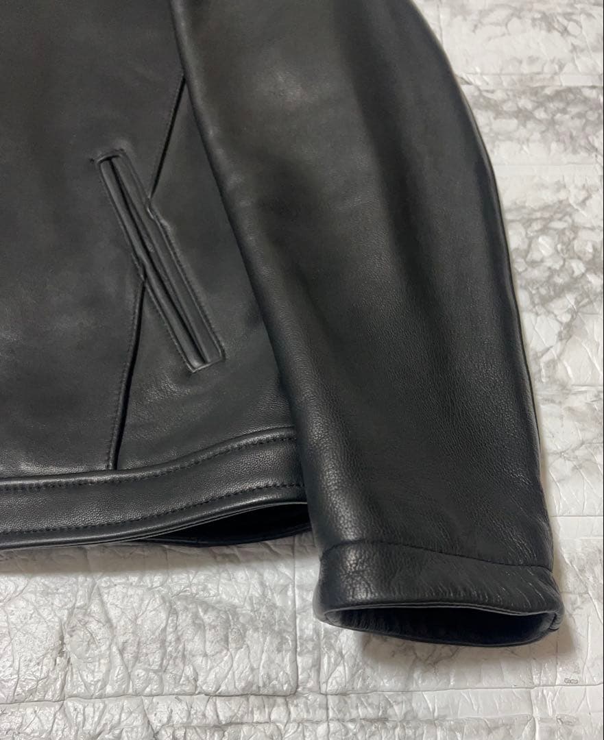 近年モデル BEAMS HEART ラムレザージャケット　Lサイズ