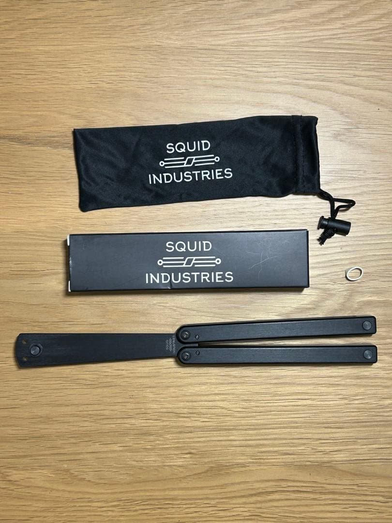 squid industries Squiddy-B バタフライナイフ