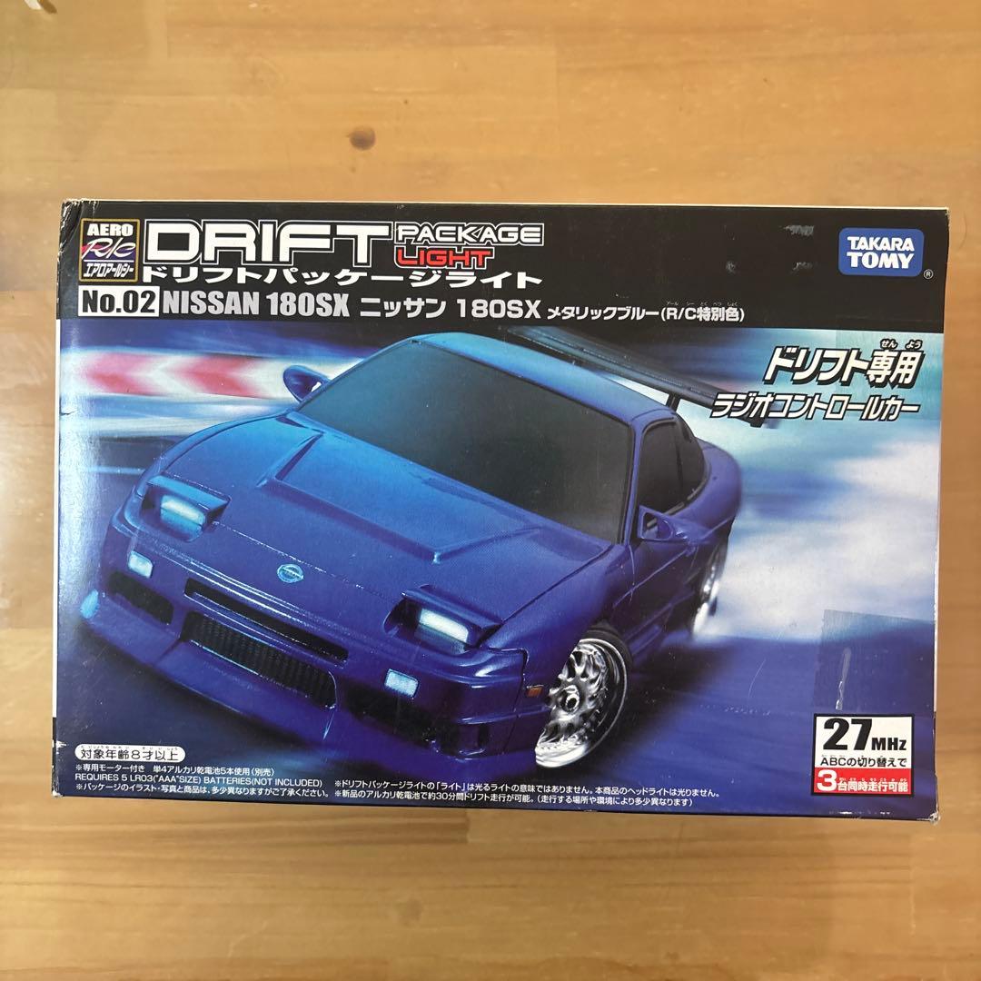 タカラトミー　ドリフトパッケージライト　Nissan 180SX RCカー