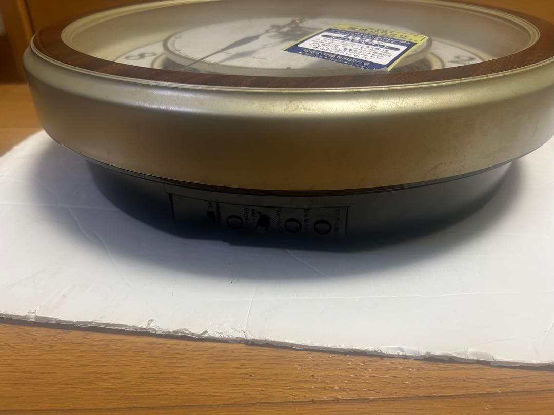 rhythm スモールワールド からくり時計 電波掛け時計 動作品