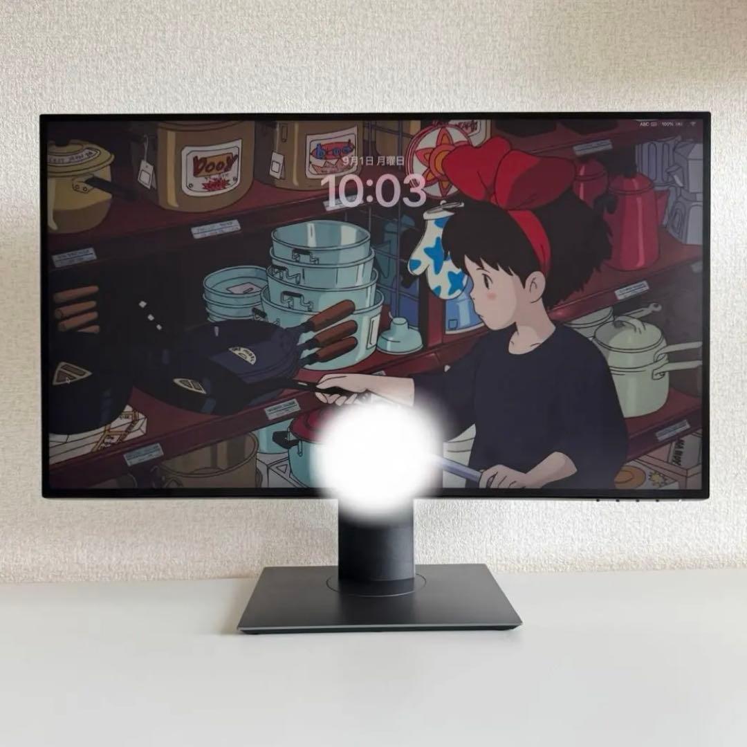 美品 Dell U2720QM 27インチ 4K モニター　USB-C対応