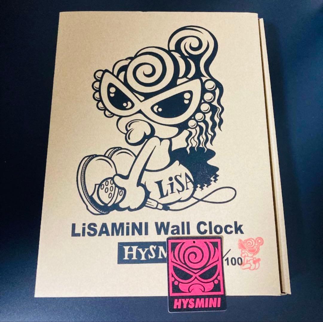 ヒステリックミニ　LiSA コラボ　掛時計
