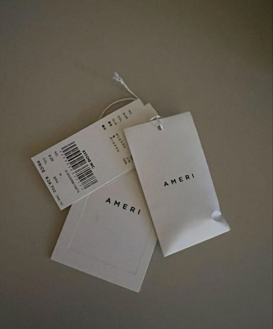 ジャケット・アウター AMERI VINTAGE ADORABLESHAGGY CHECK COAT