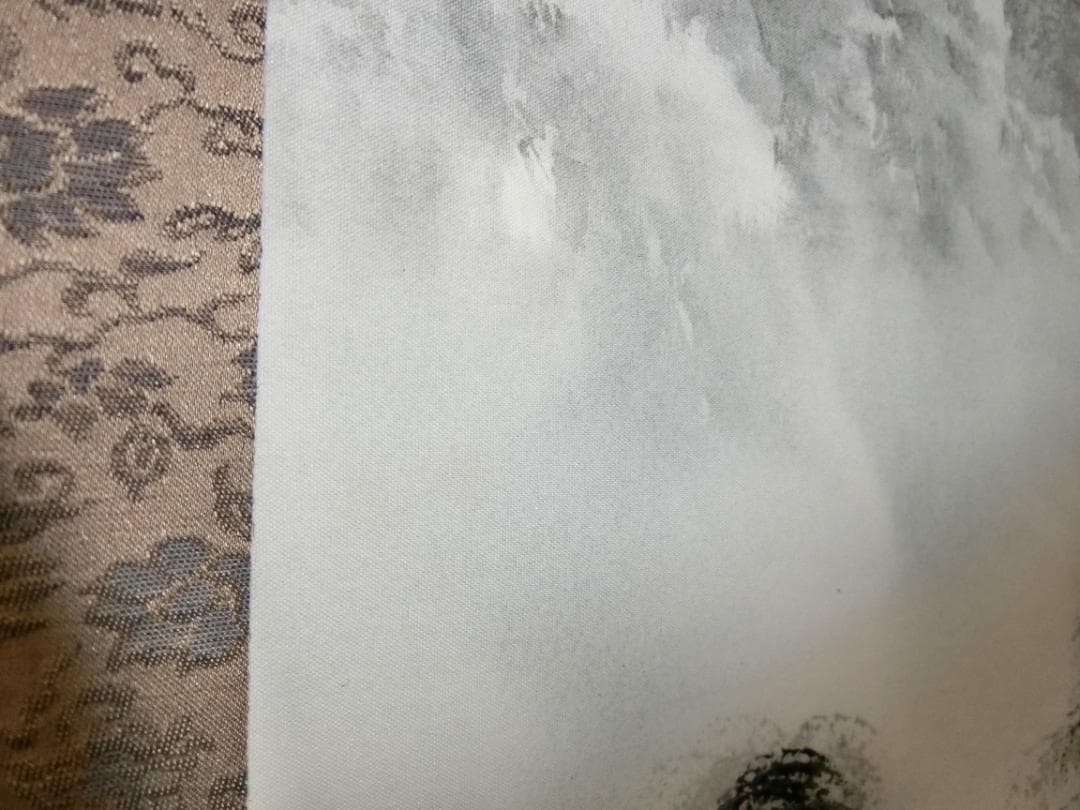 水墨画 水墨山水 春水画