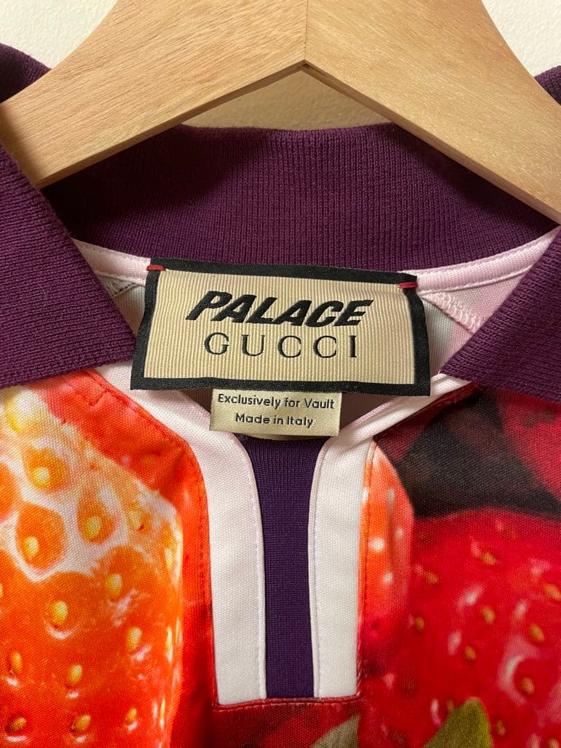 トップス PALACE X GUCCI STRAWBERRY JERSEY