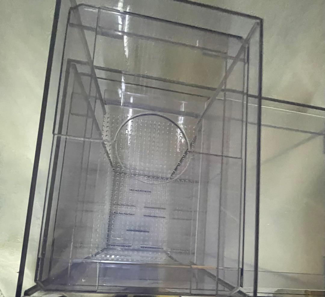 透明塩ビ製オーバーフロー水槽用フィルター