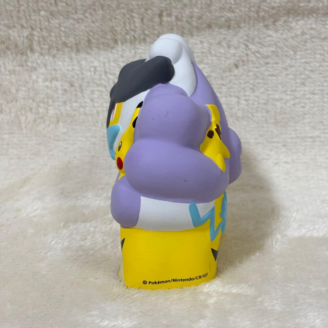 【希少品】薬師窯 陶磁器工芸 ポケモン 陶飾り ピカチュウ ライコウ 置き物