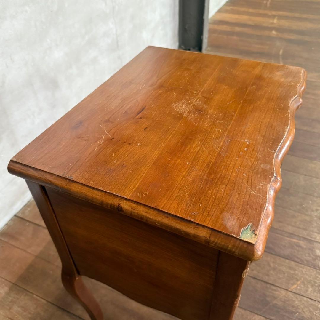 H15K5 2300 CHERRY NIGHT STAND 猫脚 ナイトスタンド