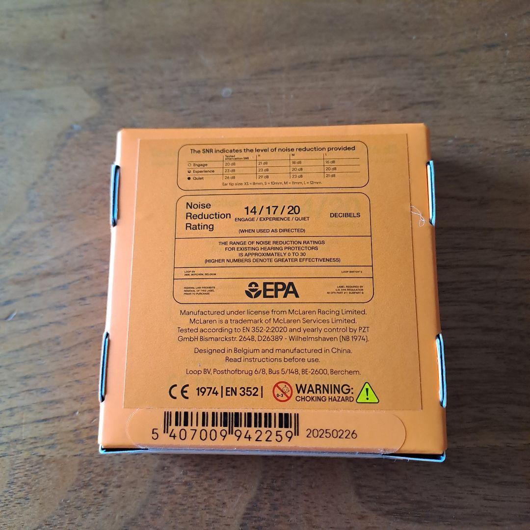 【新品未使用】Loop Switch 2 耳栓　McLaren F1 Team