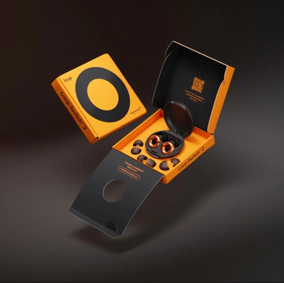 【新品未使用】Loop Switch 2 耳栓　McLaren F1 Team