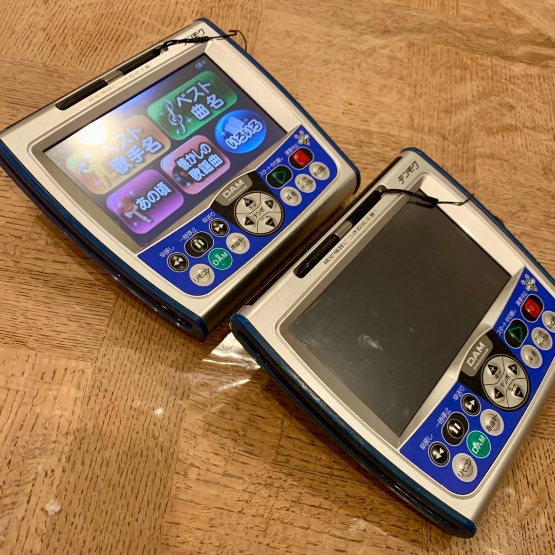 DAM デンモク PM500zB×２ 充電スタンド PMC20 カラオケ