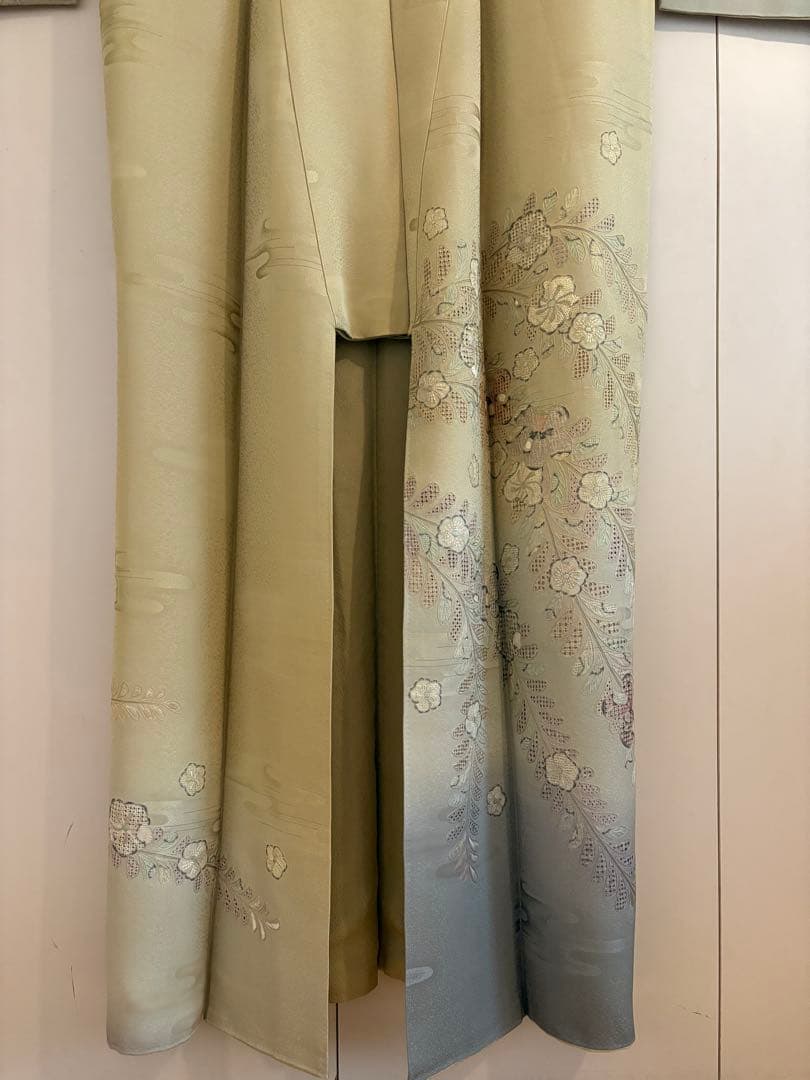 高級着物④訪問着 スワトウ刺繍