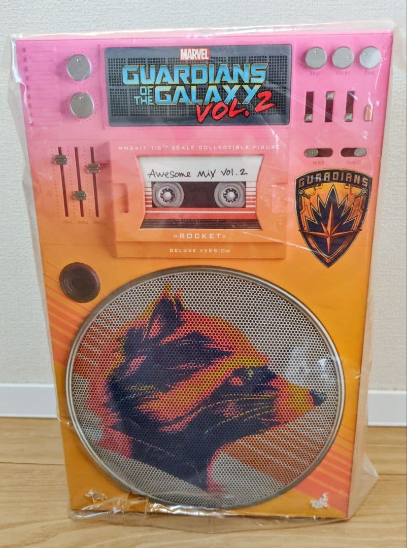 【開封美品】ホットトイズ　DX版　ロケット　ガーディアンズオブギャラクシー2