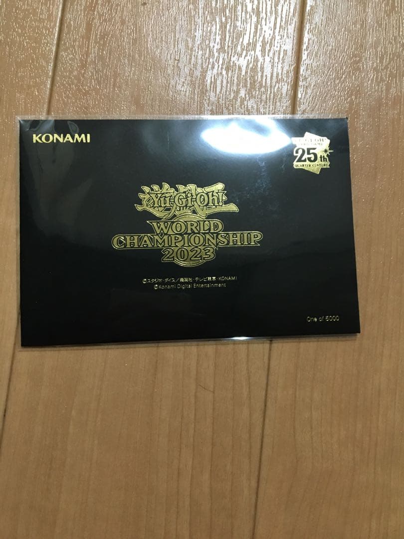 遊戯王 WCS2023入場者特典　未開封　ブラックマジシャンガール　魔法の筒