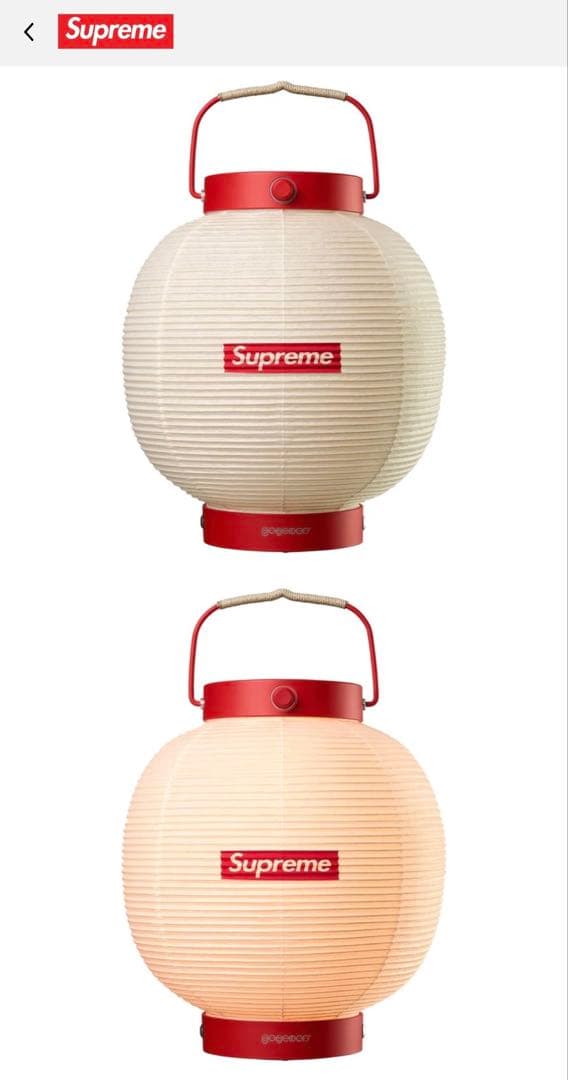 小物 Supreme x goyemon Lantern \"Red\"