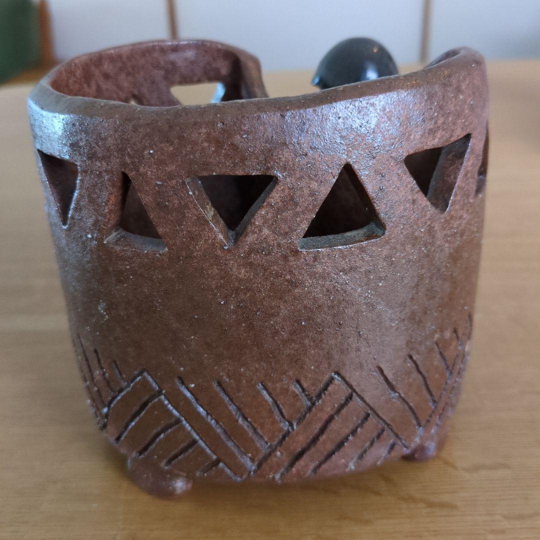 和田万里子氏　陶人形置物