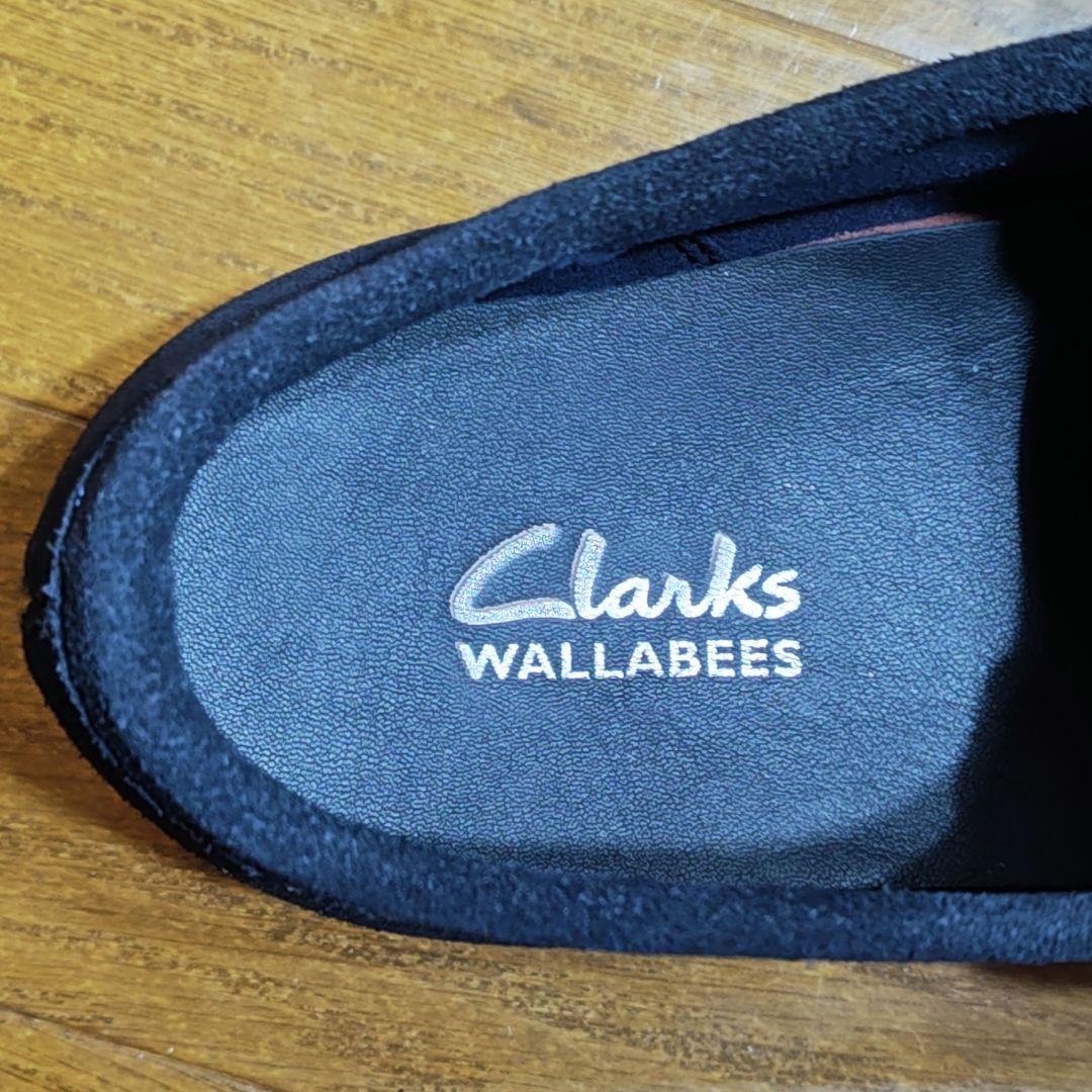 CLARKS ワラビー WALLABEE EVO 28.5cm NAVY