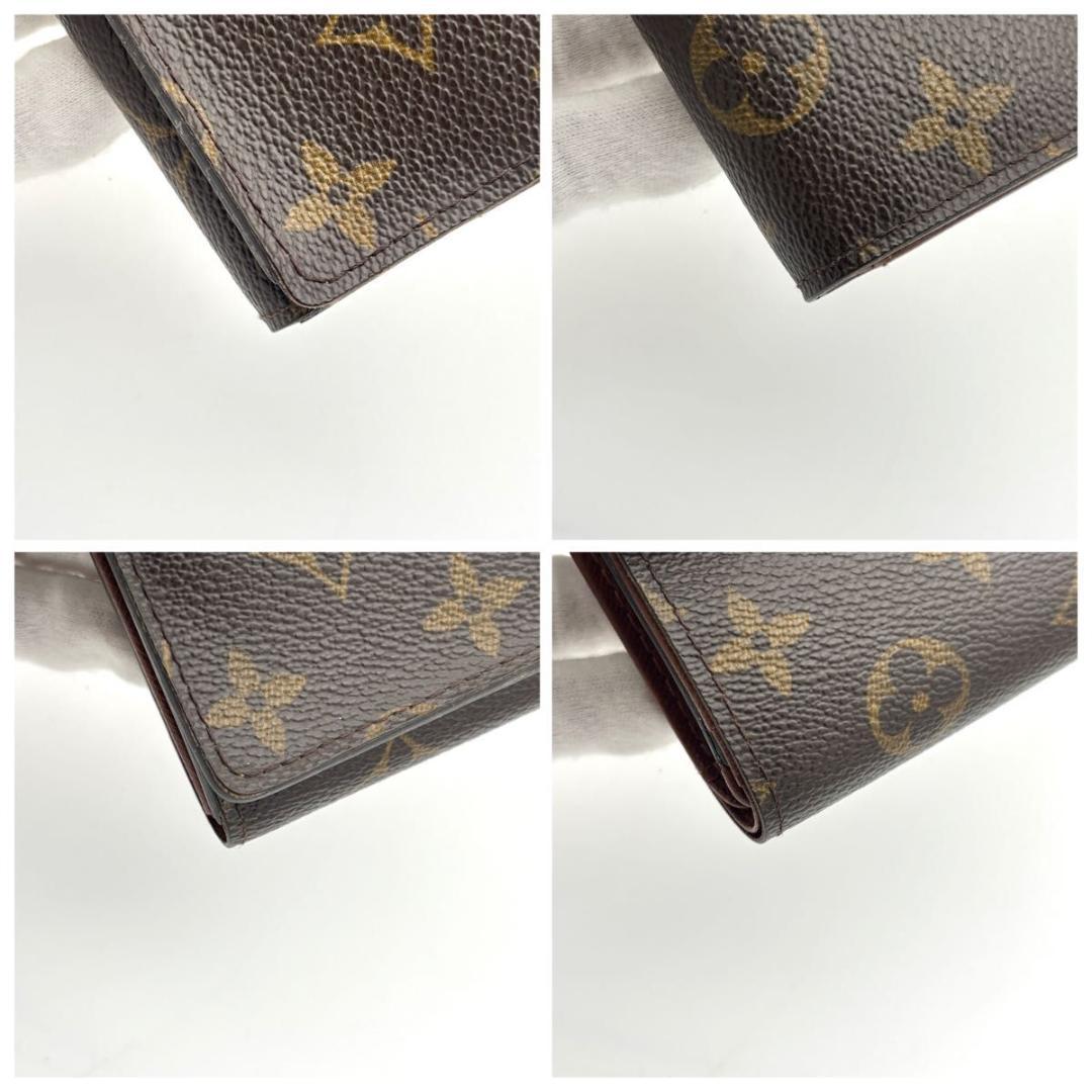 新型 ルイヴィトン モノグラム ポルトフォイユ トレゾール 財布 L字ファスナー