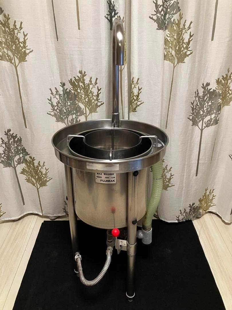フジマック　FRW - 15W 水圧洗米機 業務用 店舗 水圧洗米器