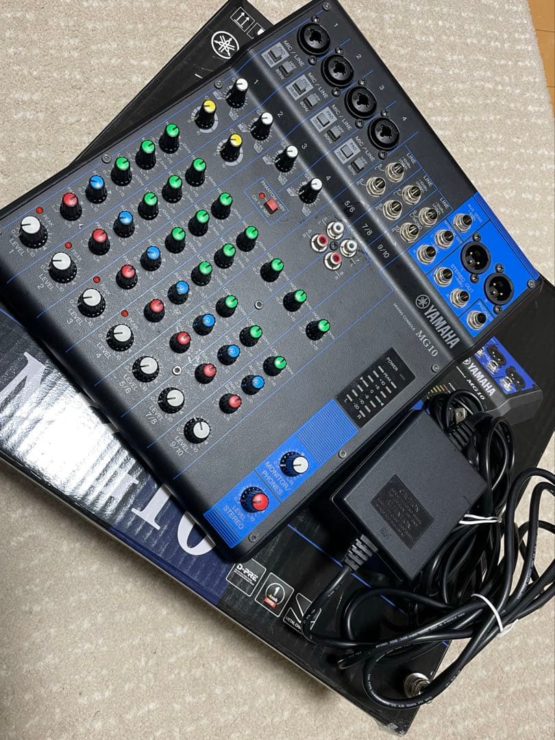 【動作確認済】YAMAHA MG10 アナログミキサー
