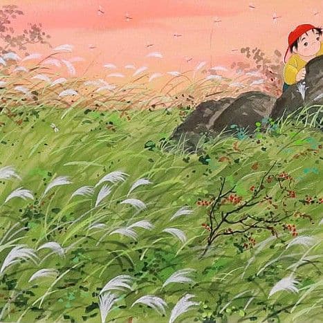 開田風堂「とんぼ取り」 100部限定 シルクスクリーン アートコム証明書