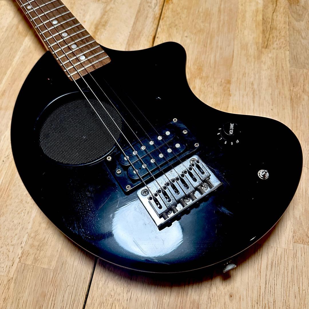 ジャンク品(説明読んで下さい)フェルナンデス ぞうさん ギター zo-3 黒