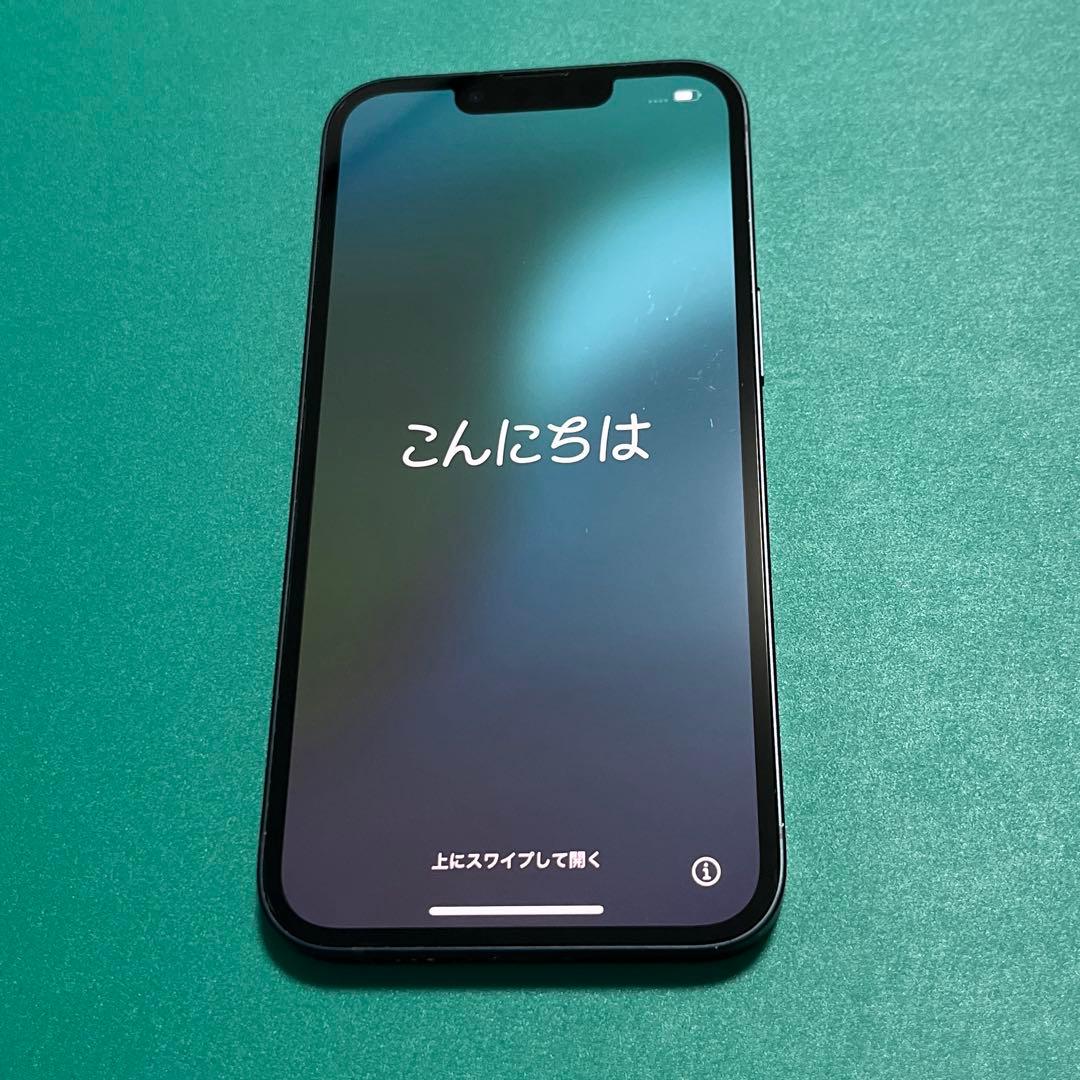 【中古】iPhone 13 ブラック 128 19